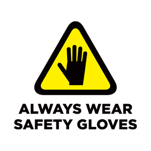 Installation of Zip Hinge Safety Gloves